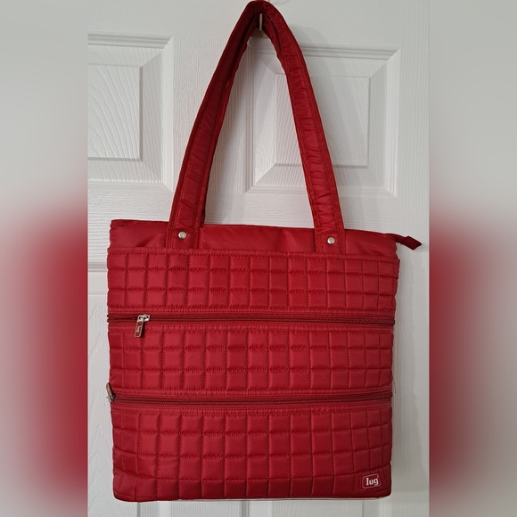 lug Handbags - Lug Red Travel Tote Bag